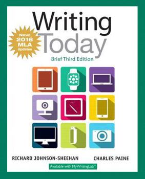 Paperback Writing Today, Brief Edition, MLA Update Edition Book