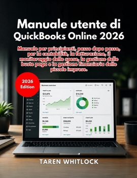 Paperback Manuale utente di QuickBooks Online 2026 [Italian] Book