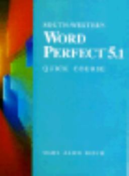 Paperback South-Western WordPerfect 5.1: Quick Course Book