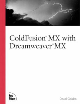 Paperback Coldfusion MX with Dreamweaver MX Book