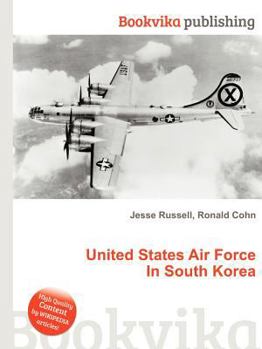 Paperback United States Air Force in South Korea Book