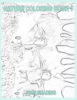 Paperback Nature Coloring Book 1 Book