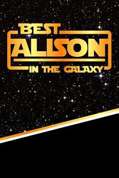 Paperback The Best Alison in the Galaxy: Isometric Dot Paper Drawling Notebook Feature 120 Pages 6x9 Book