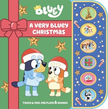 Board book Bluey: A Very Bluey Christmas Sound Book [With Battery] Book