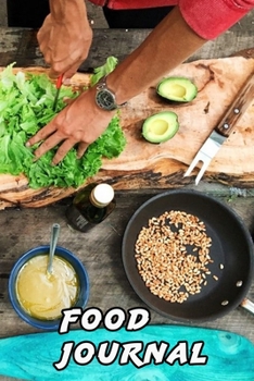 Food Journal: Food Journal/Food Diary/Diet Journal Notebook, exercise daily,110 Pages – 6” x 9”, Glossy cover.