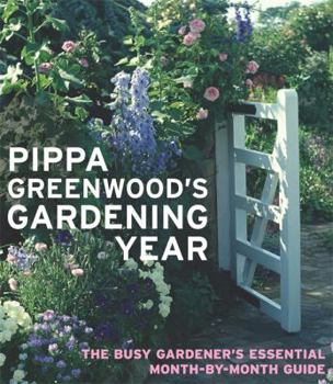Hardcover Pippa Greenwood's Gardening Year Book