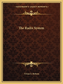 Paperback The Radix System Book