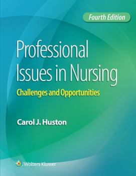 Paperback Professional Issues in Nursing: Challenges and Opportunities Book
