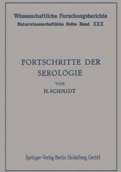 Paperback Fortschritte Der Serologie [German] Book