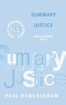 Hardcover Summary Justice Book