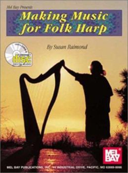 Paperback Mel Bay Making Music for Folk Harp: Beginning Level Book