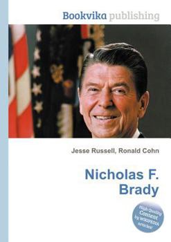 Paperback Nicholas F. Brady Book