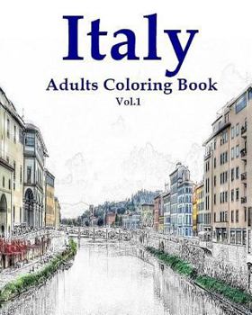 Paperback Italy Designs Adult Coloring Book