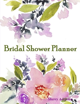 Paperback Bridal Shower Planner Book