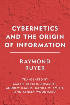 Paperback Cybernetics and the Origin of Information Book