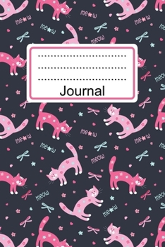 Journal: lined Journal & Notepad For Taking Notes , Cute Cats Notebook For Girls Boys & Adults, Cat Lover Journal, gift for cat lover