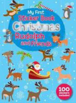 Paperback Christmas Sticker Book Rudolph and Friends Book