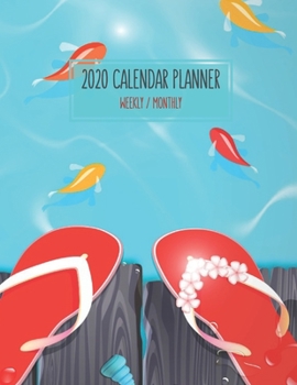 2020 Calendar Planner - Weekly / Monthly: Tropical Beaches Little Fish & Sandals Cover (1 Year) Personal & Business Organizer , Schedule , Agenda , ... Men Teens Kids (Tropical Beaches Calendar)