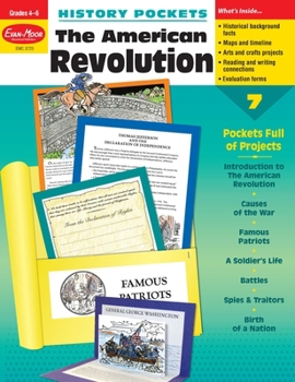 Paperback History Pockets: The American Revolution, Grade 4 - 6 Teacher Resource Book