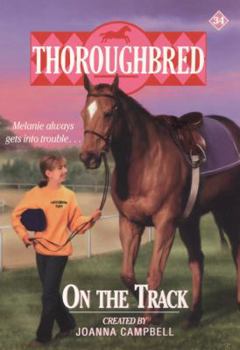 Paperback Thoroughbred #34 on the Track Book