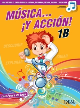 Paperback Musica Y Accion! 1b - Book/Online Audio Book