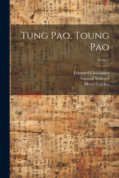Paperback Tung pao. Toung pao; Tome 1 [French] Book