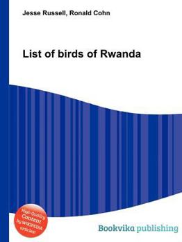 Paperback List of Birds of Rwanda Book