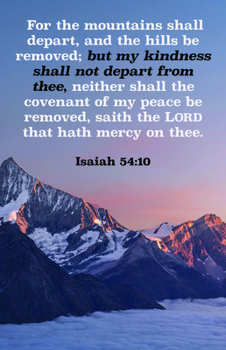 General Worship Bulletin: My Fortress (Package of 100): Isaiah 54:10 (Kjv)