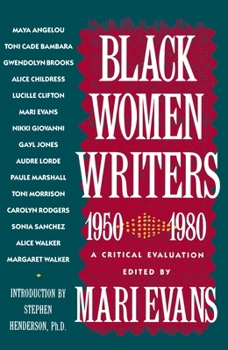 Paperback Black Women Writers (1950-1980): A Critical Evaluation Book