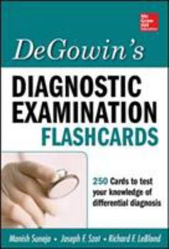 Paperback Degowin's Diagnostic Examination Flashcards Book