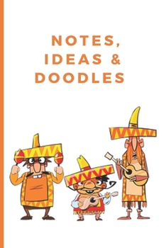 Paperback Notes, ideas and doodles: Lined Notebook Journal, 120 pages, A5 sized Book