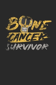 Bone Cancer Survivor Notebook: Diary Journal, Sketchbook 6x9 inches with 120 Blank Pages For Drawing, Notes, Sketches