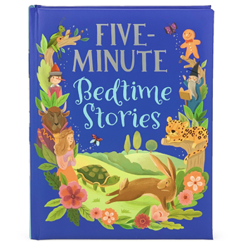 Hardcover Five Minute Bedtime Stories Book