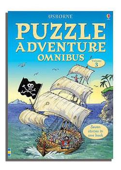 Paperback Usborne Puzzle Adventure Omnibus. Vol. 3 Book