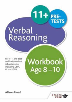 Paperback Verbal Reasoning Workbook Age 8-10 Book