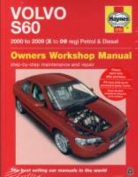 Paperback Volvo S60 Petrol & Diesel (00 - 09) Haynes Repair Manual (Paperback) Book