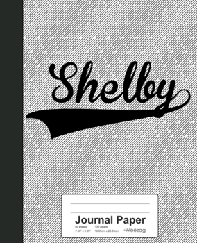 Paperback Journal Paper: SHELBY Notebook Book