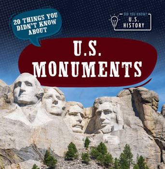 Paperback 20 Things You Didn't Know about U.S. Monuments Book