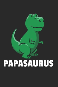 Dinosaurier Papa Notizbuch: Dinosaurier Dino Papa Notizbuch für Vater  / Notizheft / Notizblock A5 (6x9in) Dotted Notebook / Punkteraster / 120 gepunktete Seiten (German Edition)