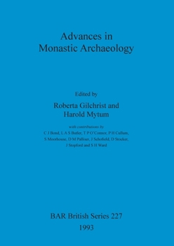 Paperback Advances in Monastic Archaeology Book