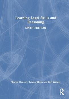 Hardcover Learning Legal Skills and Reasoning Book