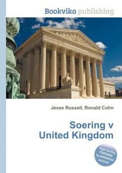 Paperback Soering V United Kingdom Book