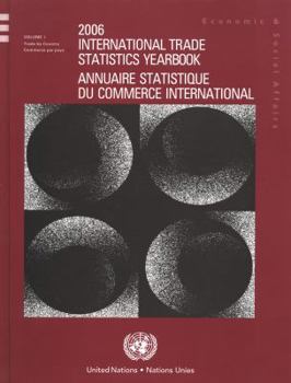Hardcover International Trade Statistics Yearbook 2006 Book