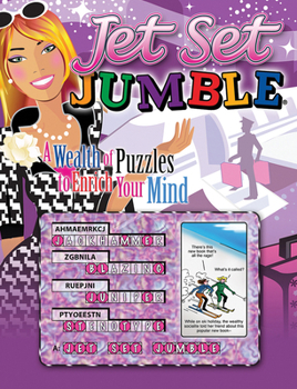 Paperback Jet Set Jumble(r): A Wealth of Puzzles to Enrich Your Mind Book