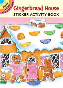Paperback Gingerbread House Sticker Activity Book