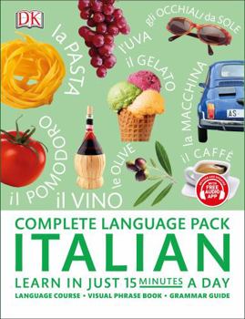 Paperback Complete Language Pack Italian: Learn in just 15 minutes a day (Complete Language Packs) Book