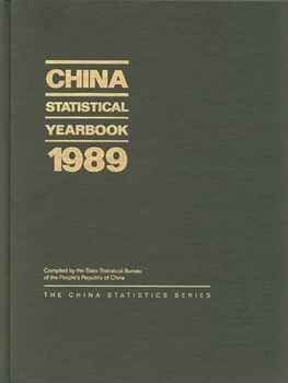 Hardcover China Statistical Yearbook 1989 Book