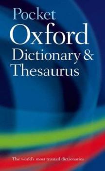 Hardcover Pocket Oxford Dictionary, Thesaurus, and Wordpower Guide Book