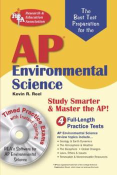 Paperback AP Environmental Science w/CD-ROM (REA) The Best Test Prep for Advanced Placement (Advanced Placement (AP) Test Preparation) Book