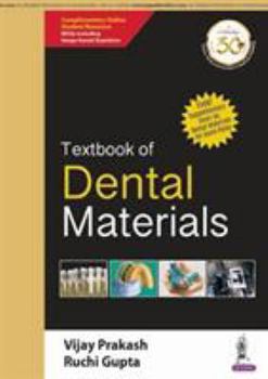 Paperback Textbook of Dental Materials Book